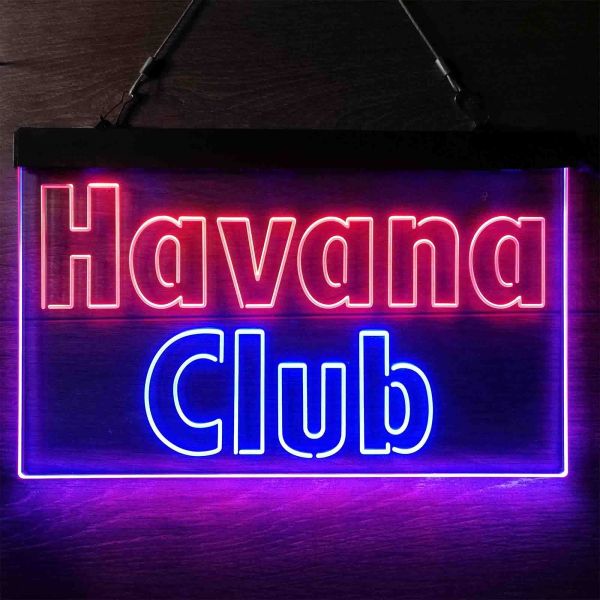 Havana Club Dual LED Neon Light Sign